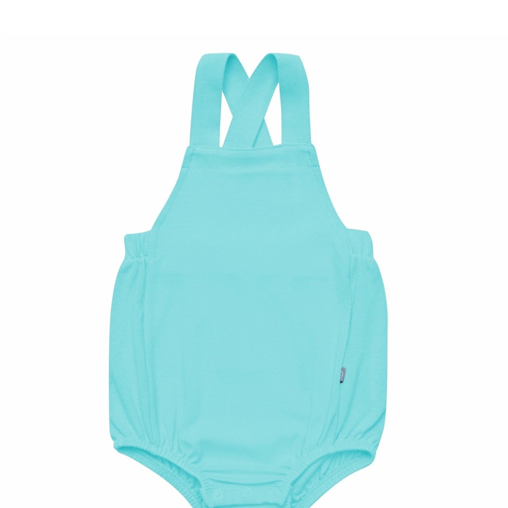 Kyte Baby Bamboo Jersey Bubble Overall in Robin